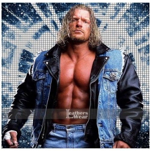 WWE Triple H Blue Denim Vest