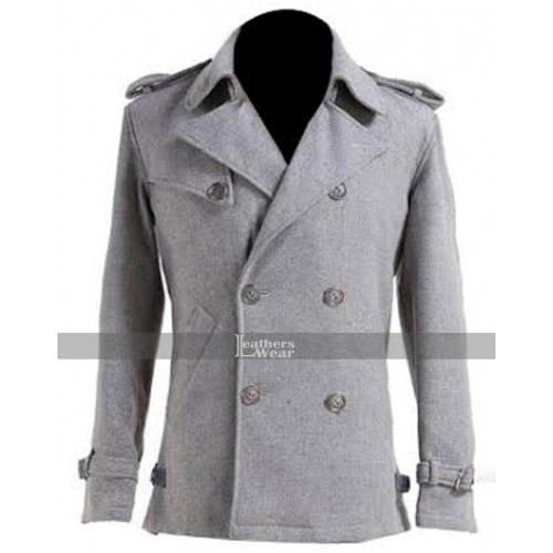Edward Cullen Twilight Grey Wool Jacket