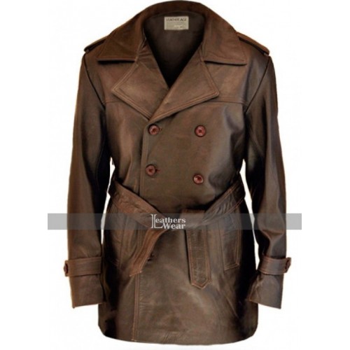 Half Life Leather Brown Coat