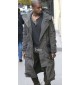 Kanye West Long Grey Coat