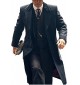 Shelby 1920's Gangster Black Long Overcoat Men