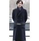 Sherlock Holmes Benedict Cumberbatch Black Wool Long Coat