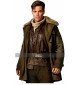 Wonder Woman Chris Pine (Steve Trevor) Fur Collar Jacket Coat