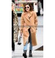 Lucy Hale Dons Warm Brown coat