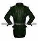 Designers Men Green Cargo Style Trench Jacket