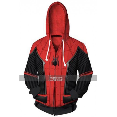 Spider Man Far from Home Peter Parker Hoodie Jacket