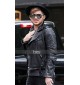 American Singer Adam Lambert Black Leather Jacket