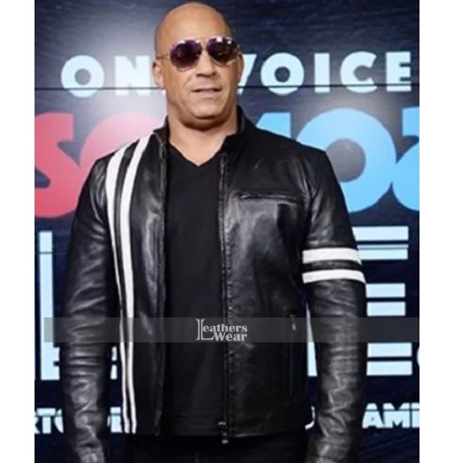 Ray Garrison Bloodshot Vin Diesel Leather Jacket