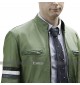 Dirk Gently Holistic Detective Agency Green Leather Jacket