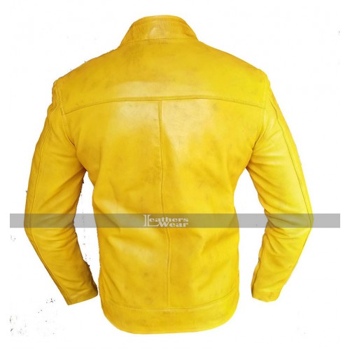Dirk Gently Holistic Detective Yellow Leather Jacket