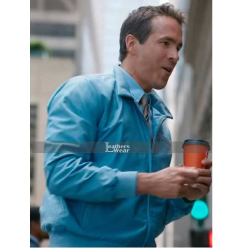 Ryan Reynolds Free Guy Blue Jacket