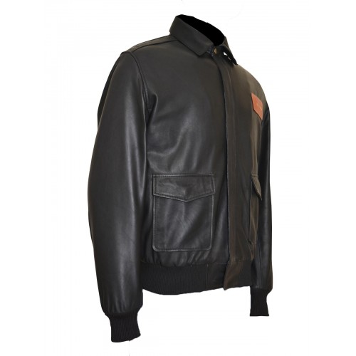 Col. Robert E Hogan's Heroes Bob Crane Bomber Leather Jacket