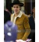 Justin Bieber Saint Laurent Shearling Brown Jacket