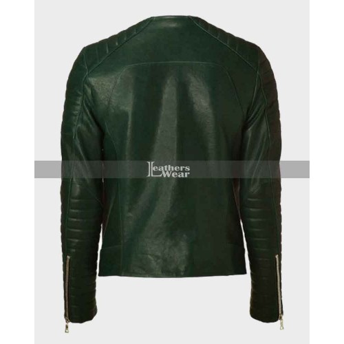 Kid Cudi Quilted Leather Jacket
