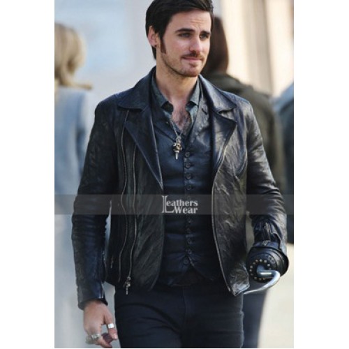 Captain Hook Once Upon Time Colin Jacket