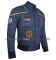 Star Trek Enterprise Scott Bakula (Jonathan Archer) Flight Blue Suit Jacket