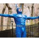 The Tick Peter Serafinowicz Blue Leather Costume