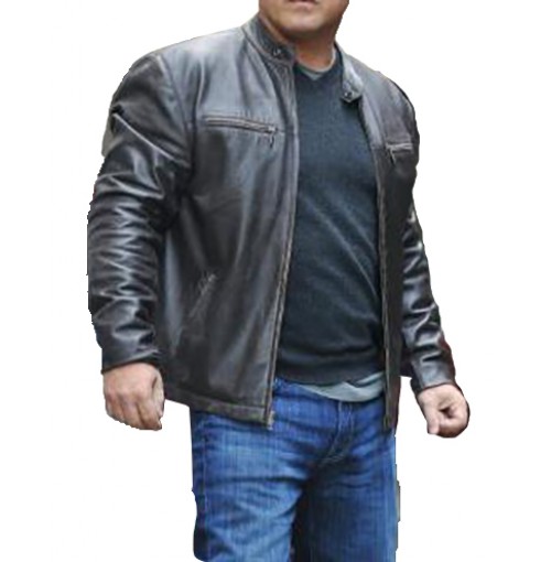The Shield Michael Chiklis (Vic Mackey) Black Jacket