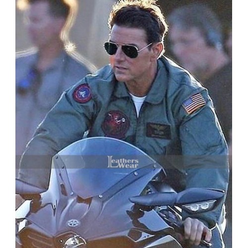 Tom Cruise Top Gun 2 Maverick Bomber Jacket