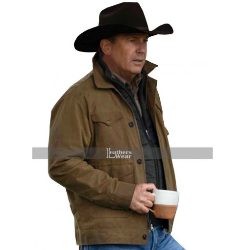 Yellowstone Season 2 Kevin Costner John Dutton Jacket