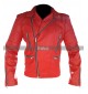 Samuel Barnett Dirk Gently Holistic Biker Red Jacket