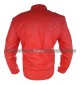 Samuel Barnett Dirk Gently Holistic Biker Red Jacket