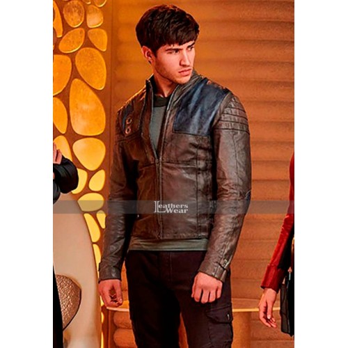 Seyg El Krypton Cameron Cuffe Brown Leather Jacket