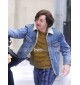 Many Saints Of Newark Michael Gandolfini Denim Jacket With Fur