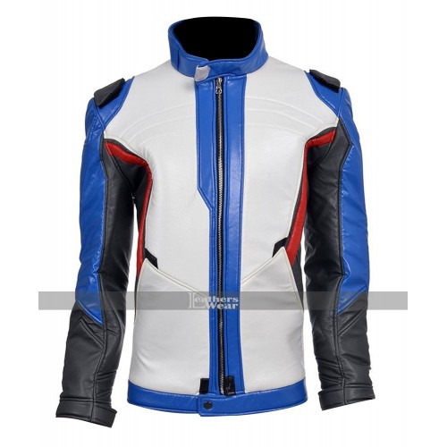 Overwatch Game Soldier 76 Leather Jacket