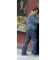 Many Saints Of Newark Michael Gandolfini Denim Jacket With Fur