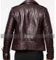 70s Style Mens Brown Leather Jacket