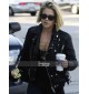Burberry Prorsum Ali Larter Quilted Leather Jacket