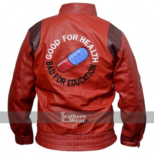 Akira Kaneda Pill Capsule Red Motorcycle Jacket