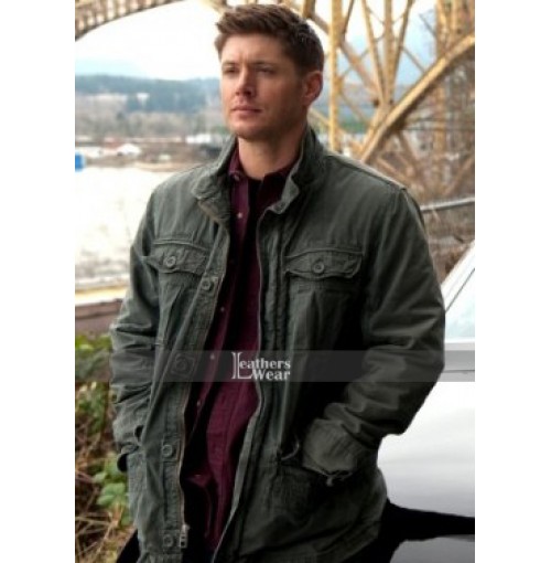 Supernatural Season 7 Dean Winchester Green Jacket