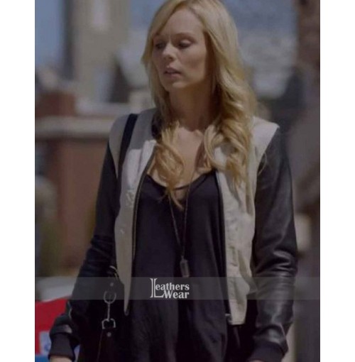 Bitten Laura Vandervoort (Elena Michaels) Bomber Jacket