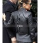 Cheryl Cole Arrives For Milan Fashion Week Quilted Jacket