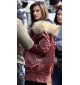 Daddys Home 2 Alessandra Ambrosio (Karen) Fur Collar Pink Jacket