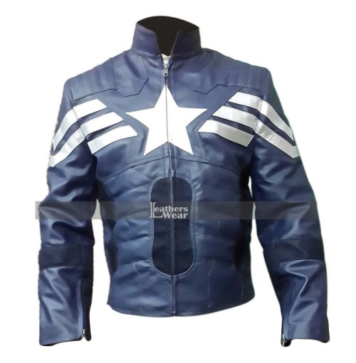 Captain America The Winter Soldier Jacket Costume