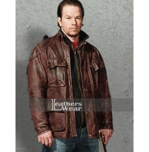 Four Brothers Mark Wahlberg (Bobby Mercer) Leather Jacket