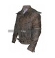 Mad Max Fury Road Tom Hardy Brown Distressed Leather Jacket