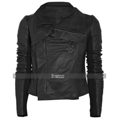 Taylor Swift Rick Owens Biker Leather Jacket