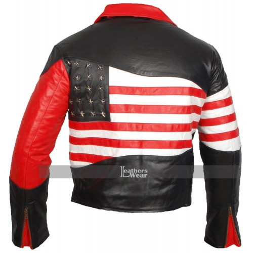 American Flag Mens Independence Day Jacket