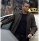 Jason Bourne 5 Matt Damon Brown Leather Jacket