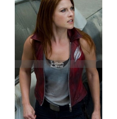 Resident Evil Afterlife Ali Larter (Claire Redfield) Leather Vest