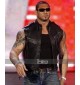 Dave Batista WWE Leather Black Vest